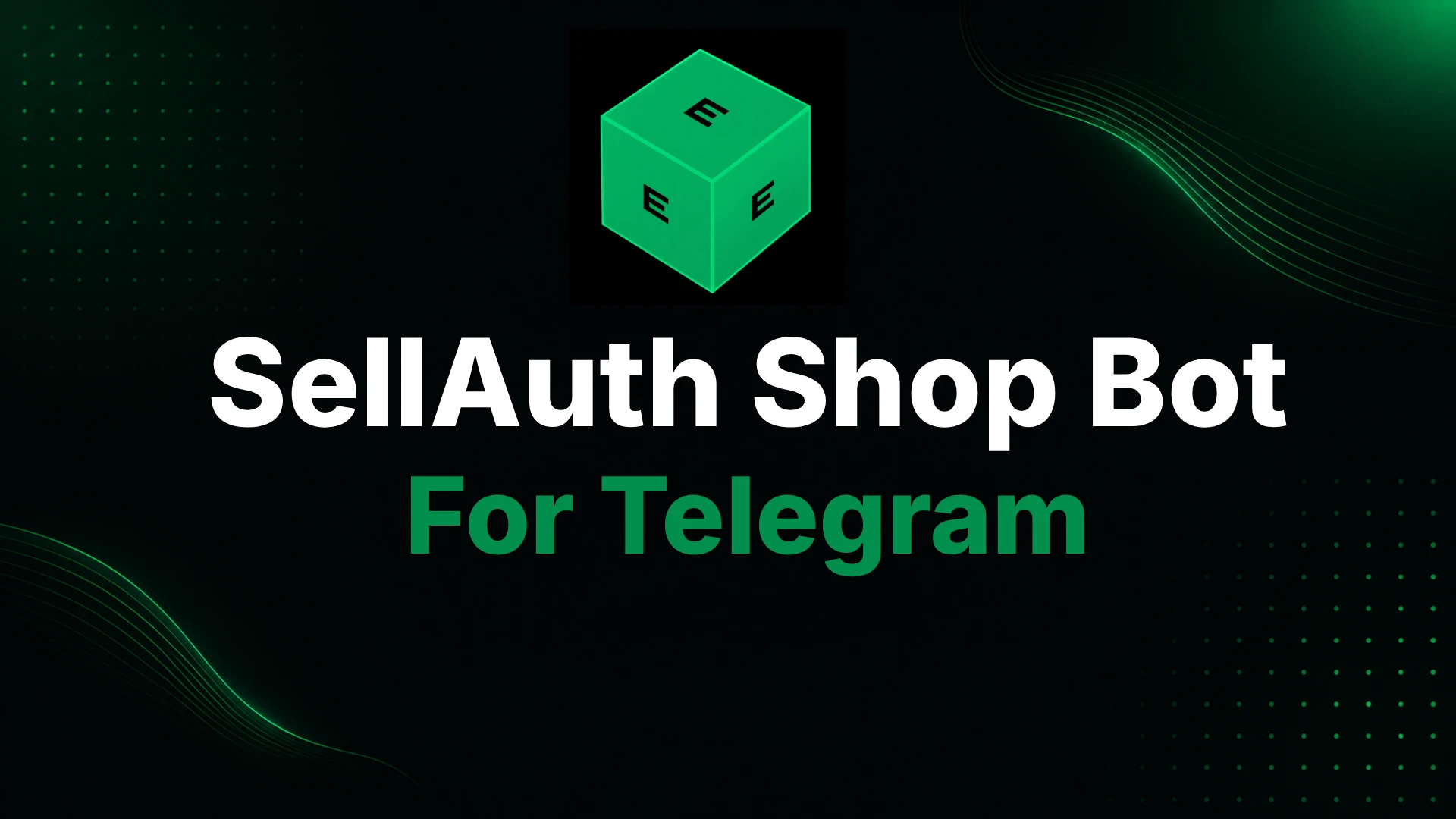 SellAuth Telegram Shop Bot