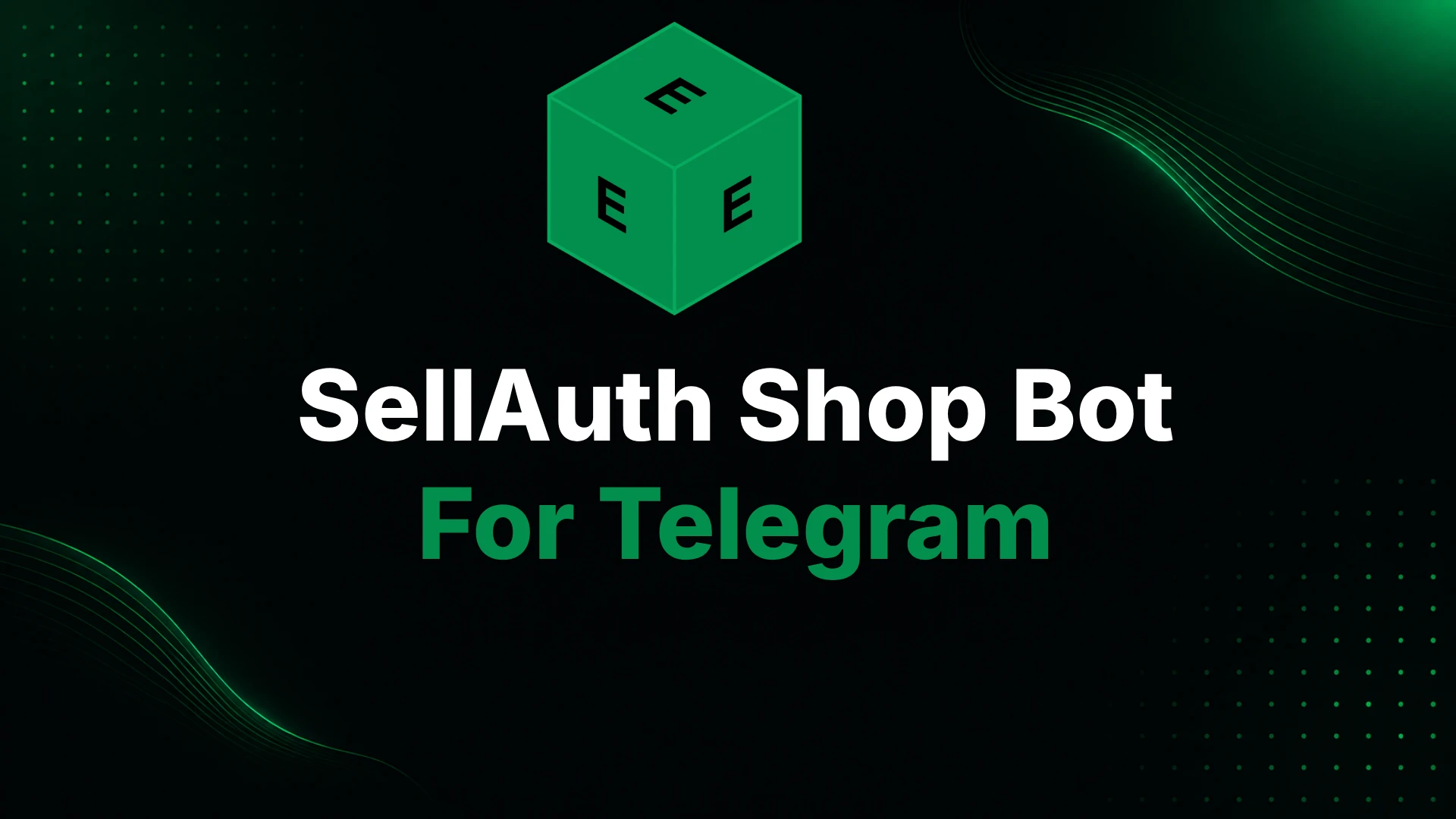 SellAuth Telegram Shop Bot